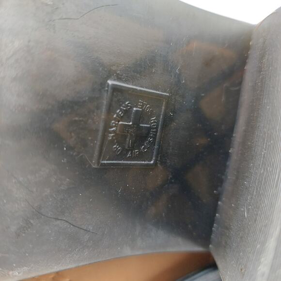 Dr. Martens Tan Persephone Sz 8 Eye Heeled Ankle Boots Women - Picture 10 of 12